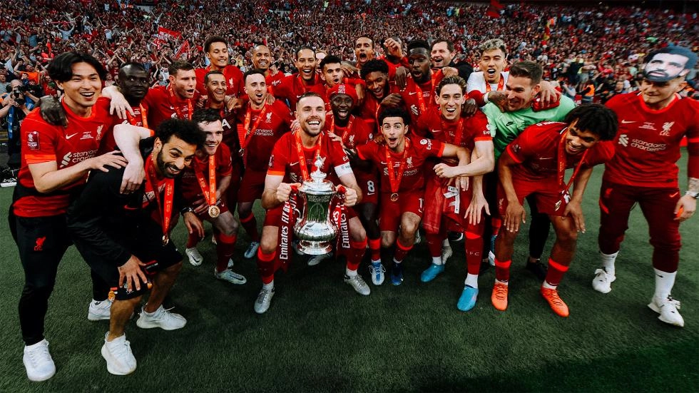 Inside Wembley: The best view of Liverpool's FA Cup glory