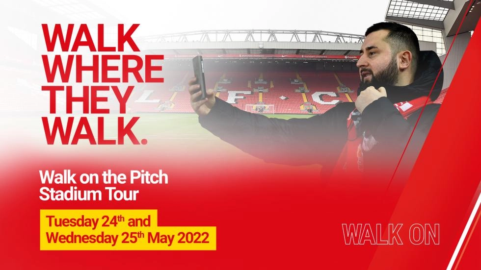 Walk on the pitch stadium tours are back