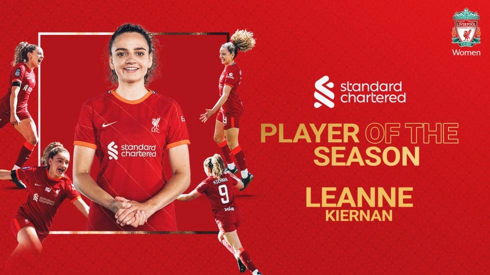 Leanne Kiernan named LFC Women Player of the Season