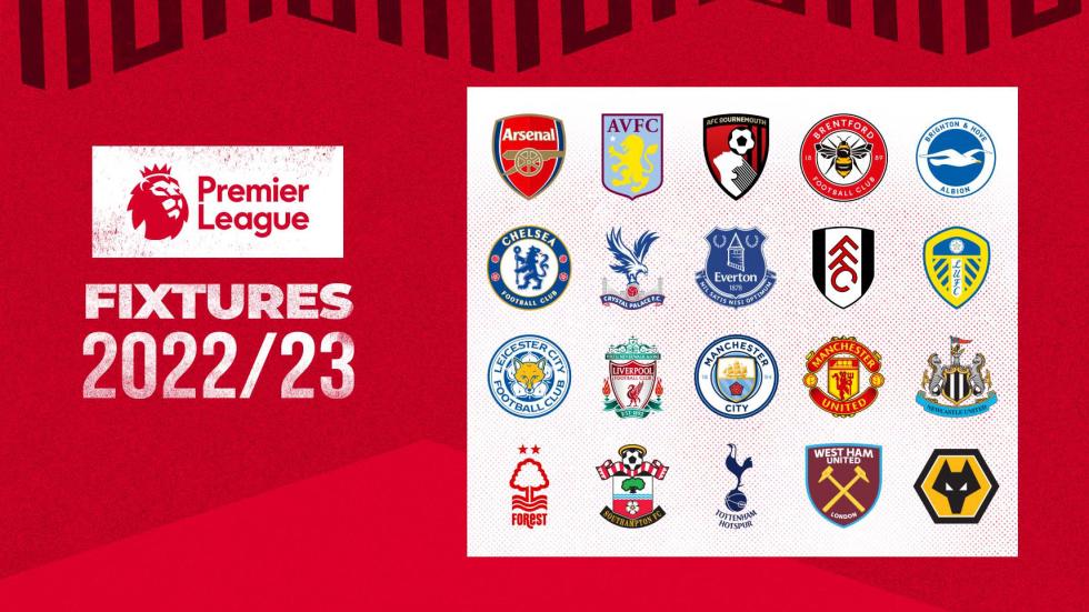 Premier League schedule: Complete fixtures, dates, times for all 2022-23  EPL soccer matches