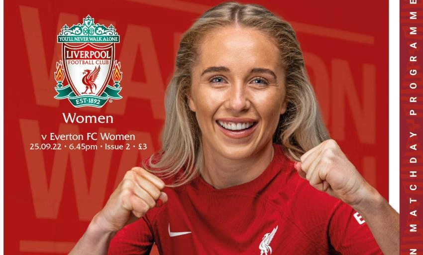 Get your LFC Women v Everton programme today