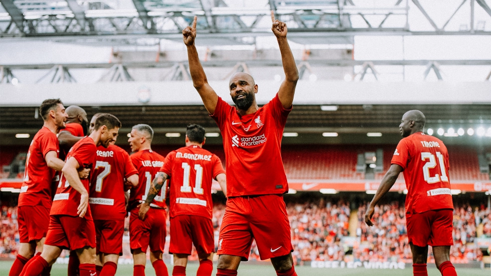 Florent Sinama-Pongolle on Kop winner, Anfield, LFC Foundation and more