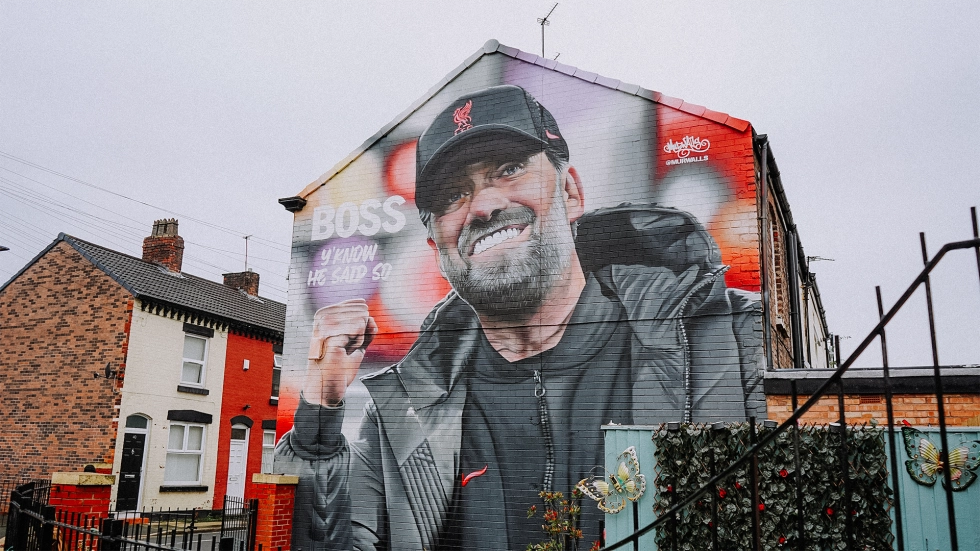 In pictures: 24 photos of new Jürgen Klopp Anfield mural