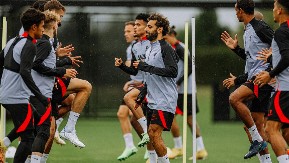 Liverpool FC — Watch Liverpool in Champions League training