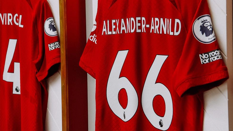 Top 10 player names on Liverpool fans' shirts