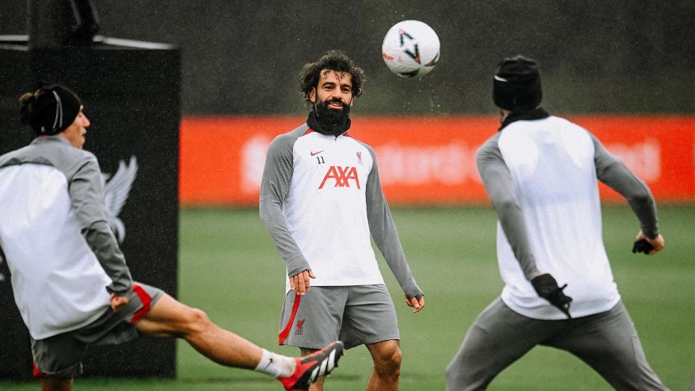Inside Training: Drills, mini-games and a Mohamed Salah stunner