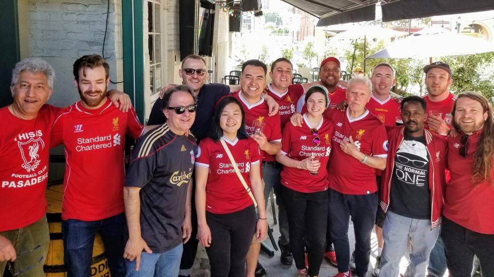 We Love You Liverpool: Meet Official LFC Supporters Club... Pasadena
