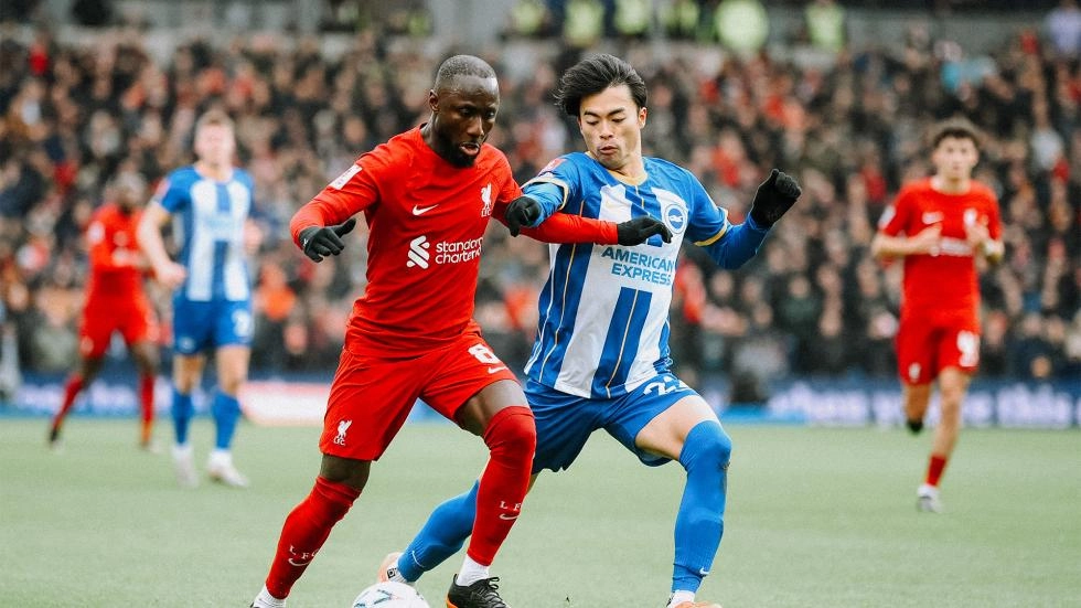 Liverpool eliminated from FA Cup following defeat at Brighton