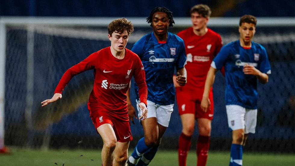 Liverpool U18s exit FA Youth Cup after defeat at Ipswich