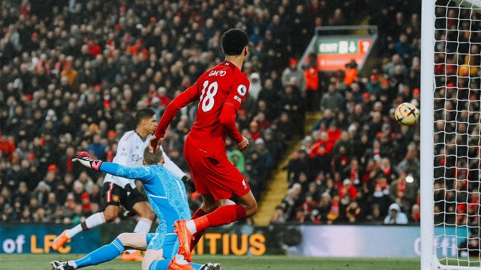 Cody Gakpo's dink v Man Utd up for Premier League Goal of the Month