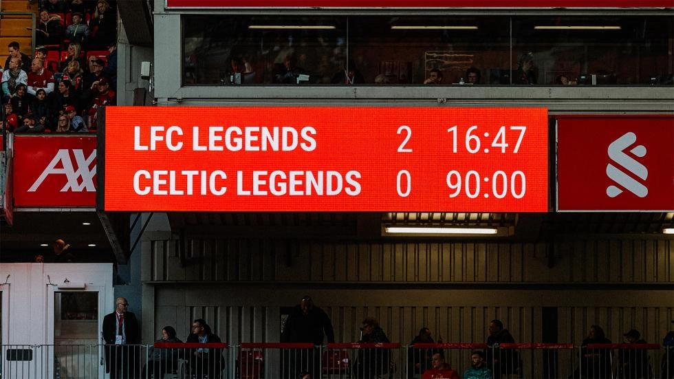 The story of LFC Legends 2-0 Celtic Legends in photos