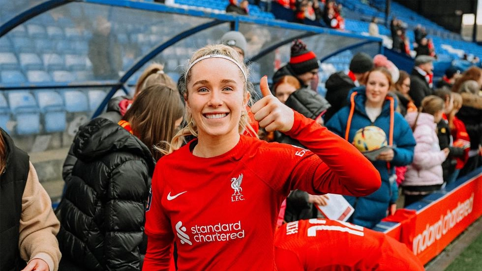 Missy Bo Kearns voted Liverpool FC Women's Player of the Month