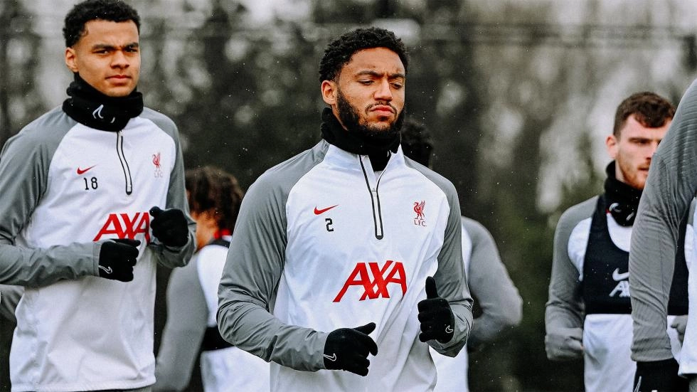 Photos: Liverpool in Champions League training ahead of Real Madrid trip