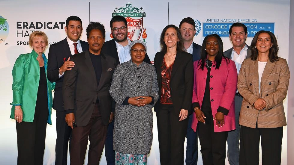UN special advisor uses Anfield summit to praise the power of sport in combating hate
