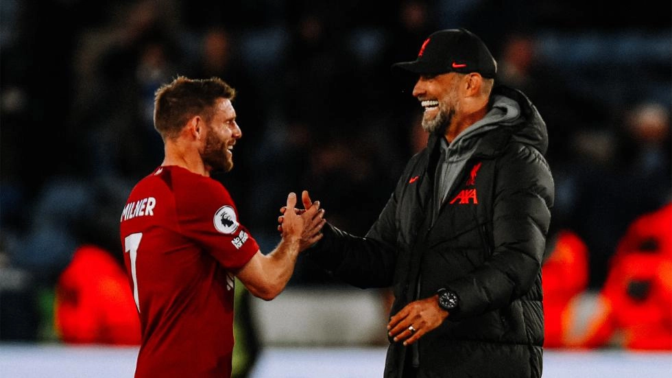 Jürgen Klopp on James Milner: 'The role model, a pure example'