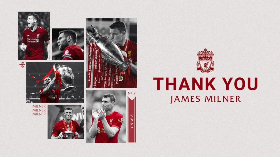 Thank you, Millie - James Milner's Liverpool story