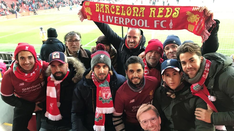 We Love You Liverpool: Meet Official LFC Supporters Club... Barcelona