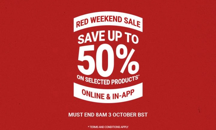 Liverpool — Red sale: Save up 50% on products