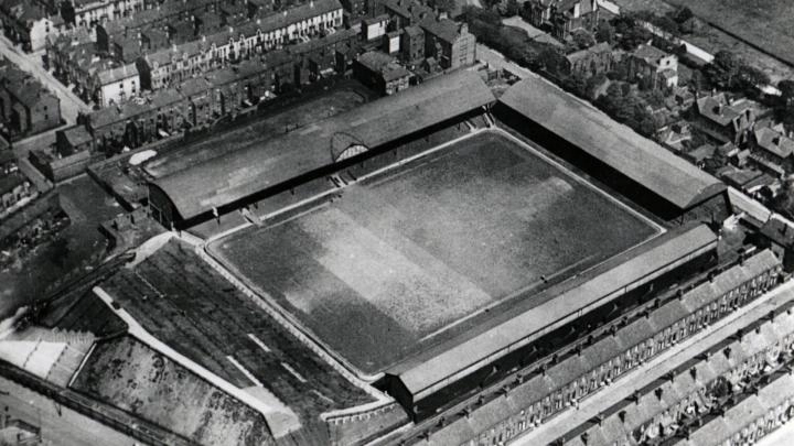 アンフィールドの最初の変容を示す図面 - Liverpool FC