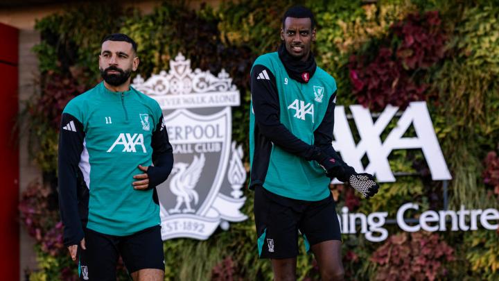 トレーニング写真：リバプールがPSVアイントホーフェンとのUCL引き分け