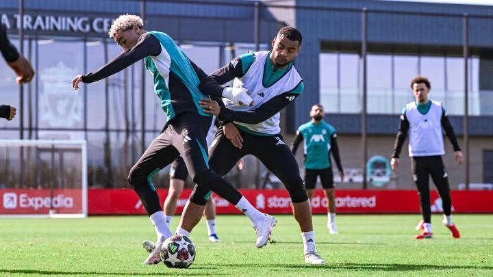 On demand: Watch Liverpool in training for Galatasaray second leg