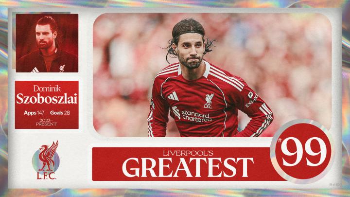 リバプールズ・グレイテスト-No.99: ドミニク・ソボスライ - Liverpool FC