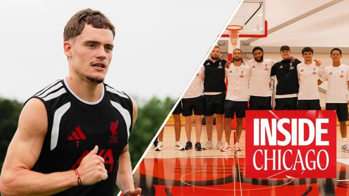 Inside: Pre-Leeds training and a Chicago Bulls visit for Liverpool on Friday
