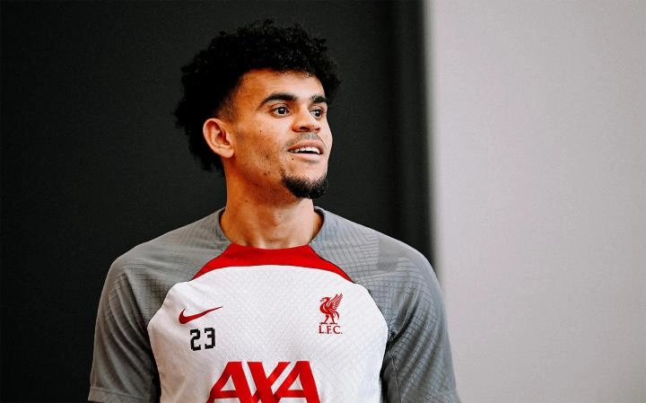 Liverpool FC — Photos: Luis Diaz's latest rehab session at AXA Training  Centre