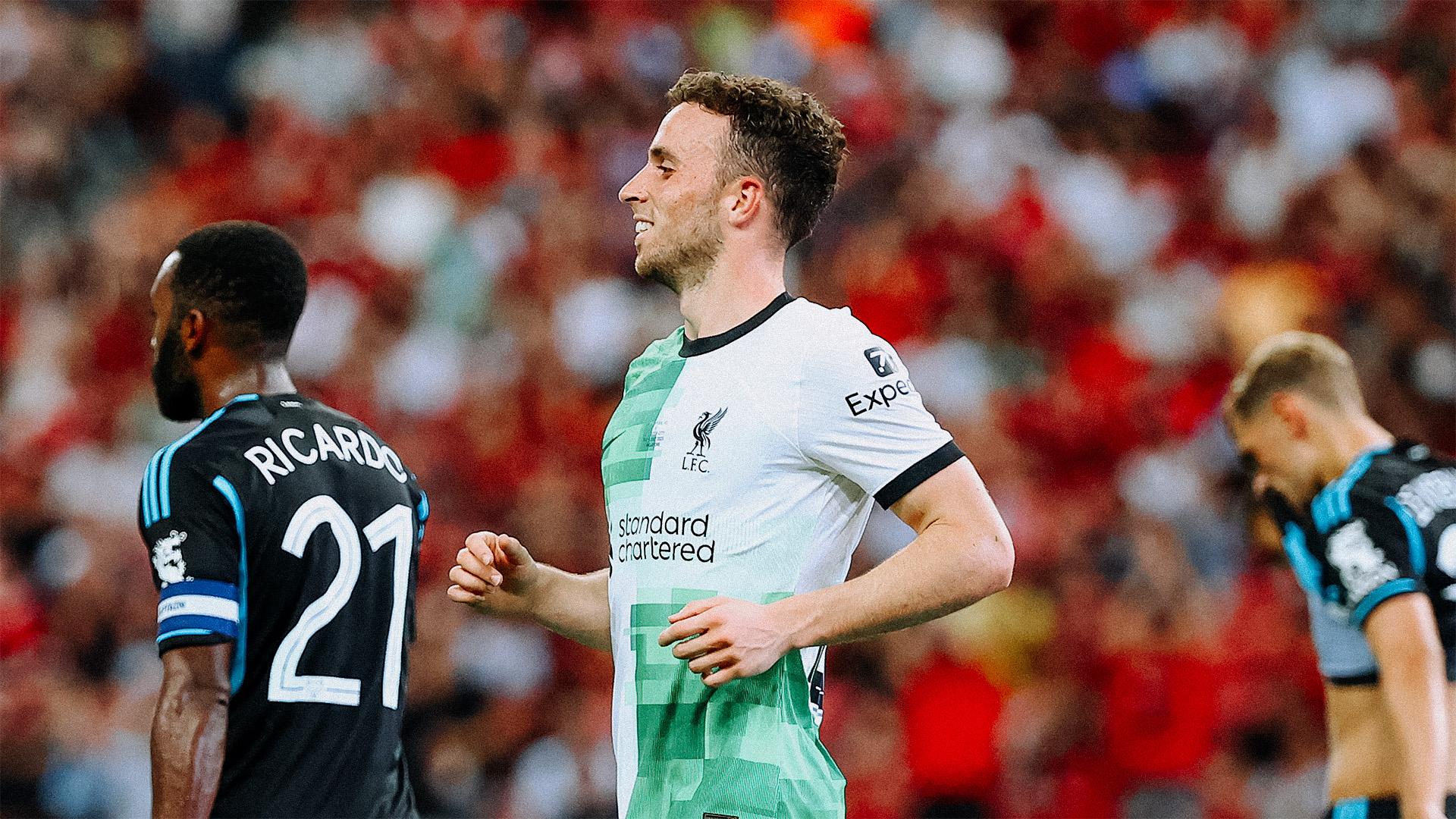 Anfield Shop - Diogo Jota Liverpool FC 2023/24 Stadium Home