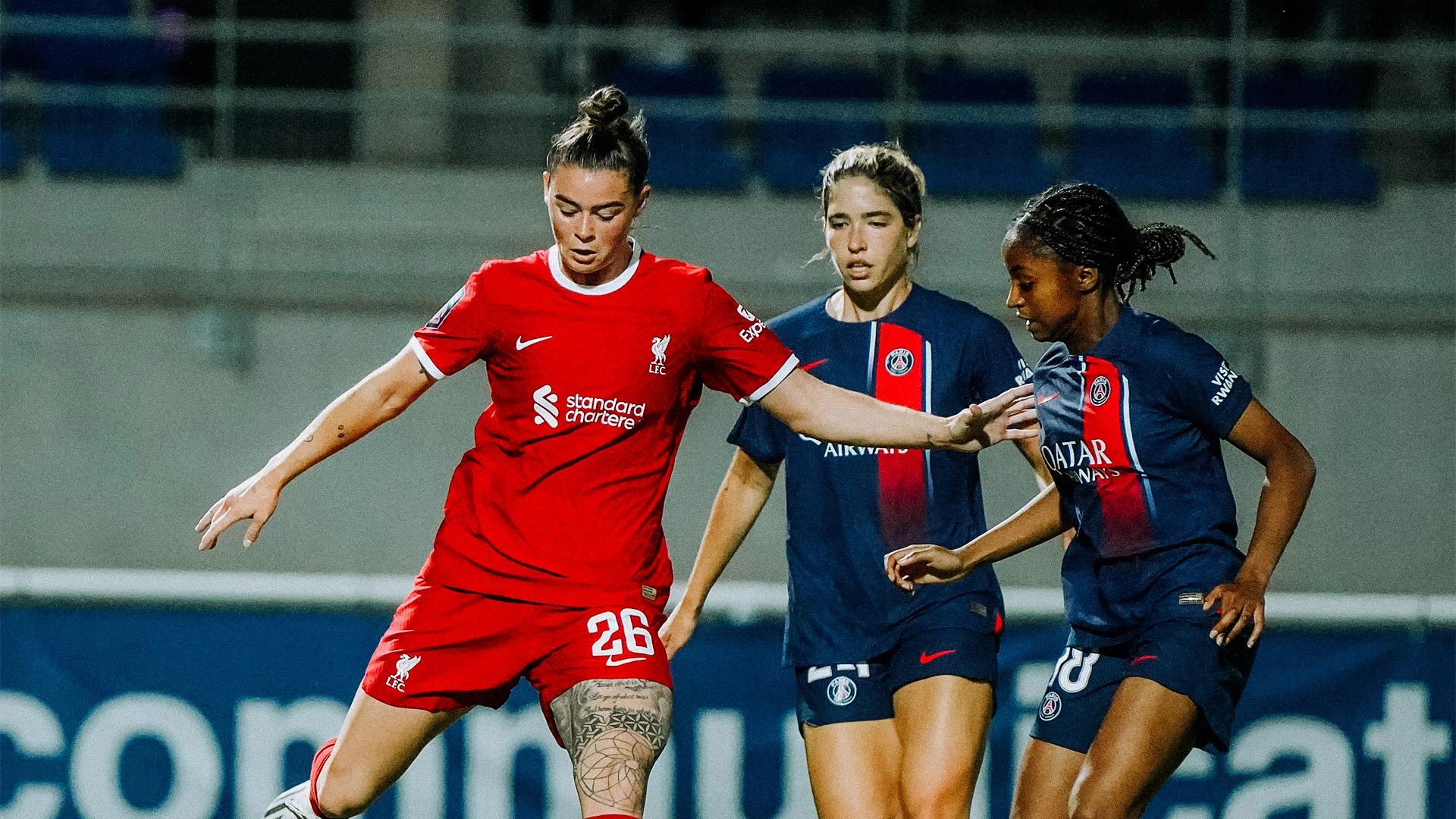 LFC Women beaten by PSG on penalties in AMOS Women's French Cup