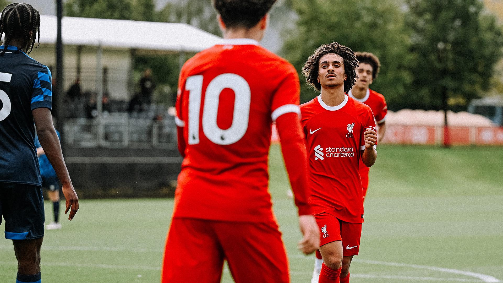 Watch U18s highlights: Liverpool 2-0 Derby County - Liverpool FC