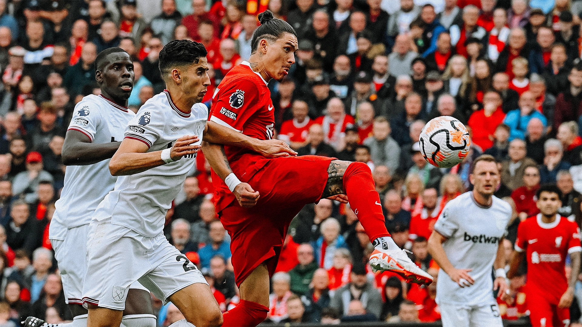 Watch Darwin Nunez's brilliant West Ham goal from every angle - Liverpool FC
