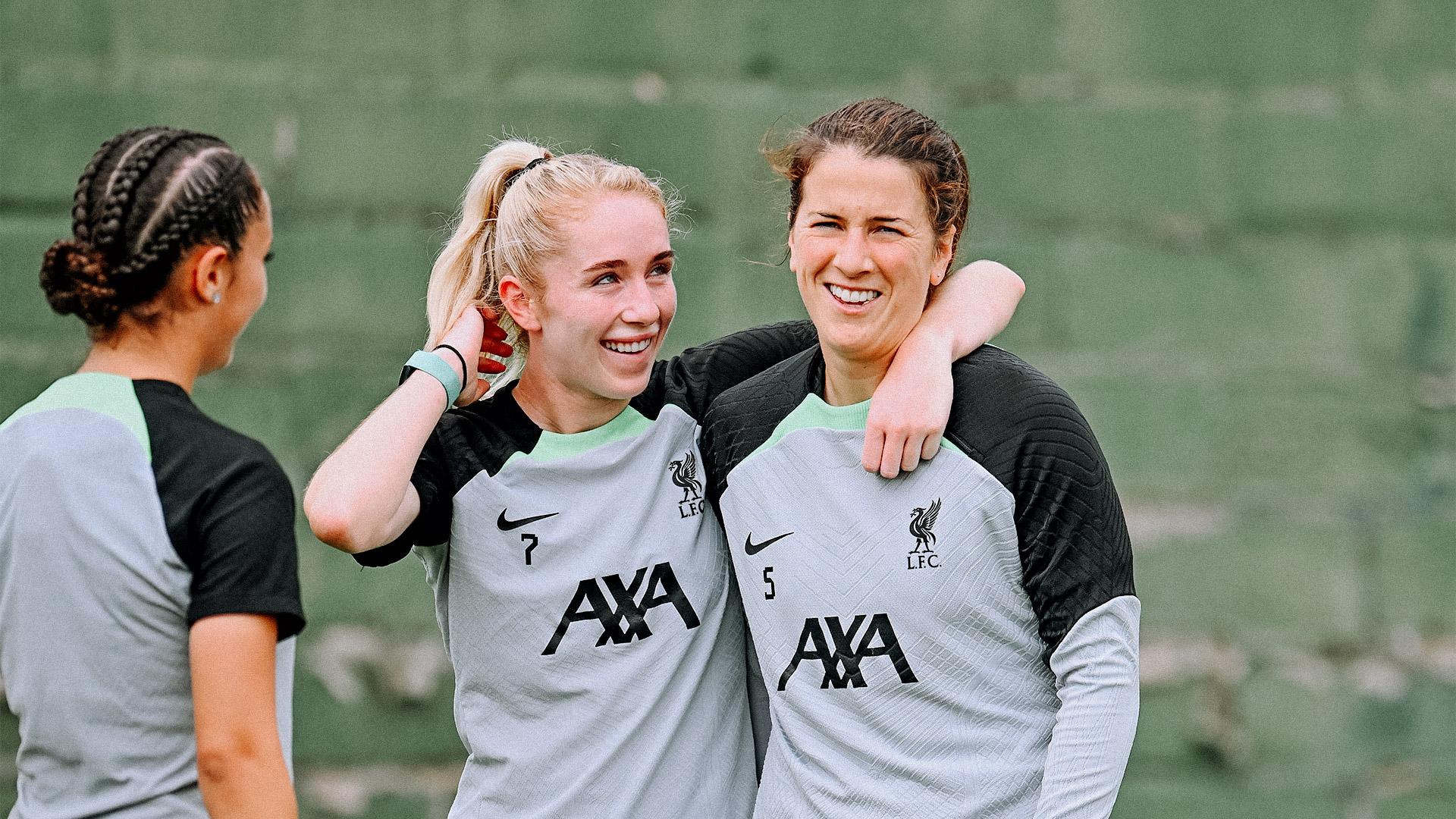 liverpool women's football shirt