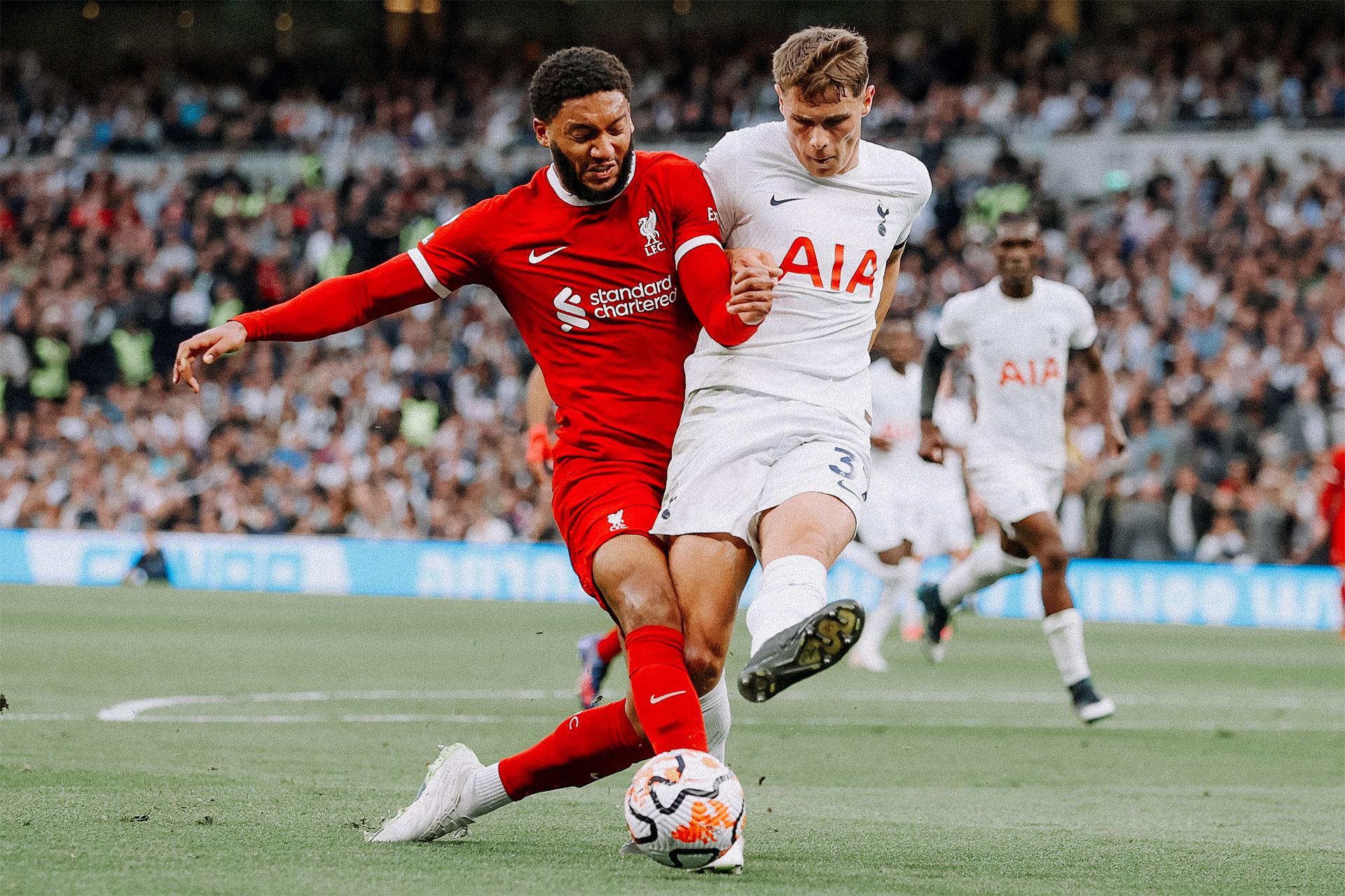 Football liverpool hotsell and tottenham