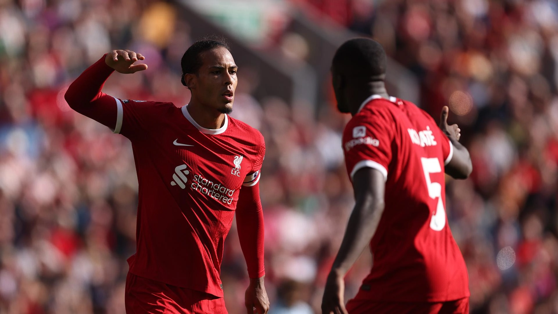 Liverpool centre-back Ibrahima Konate talks about his learnings from skipper Virgil van Dijk. 