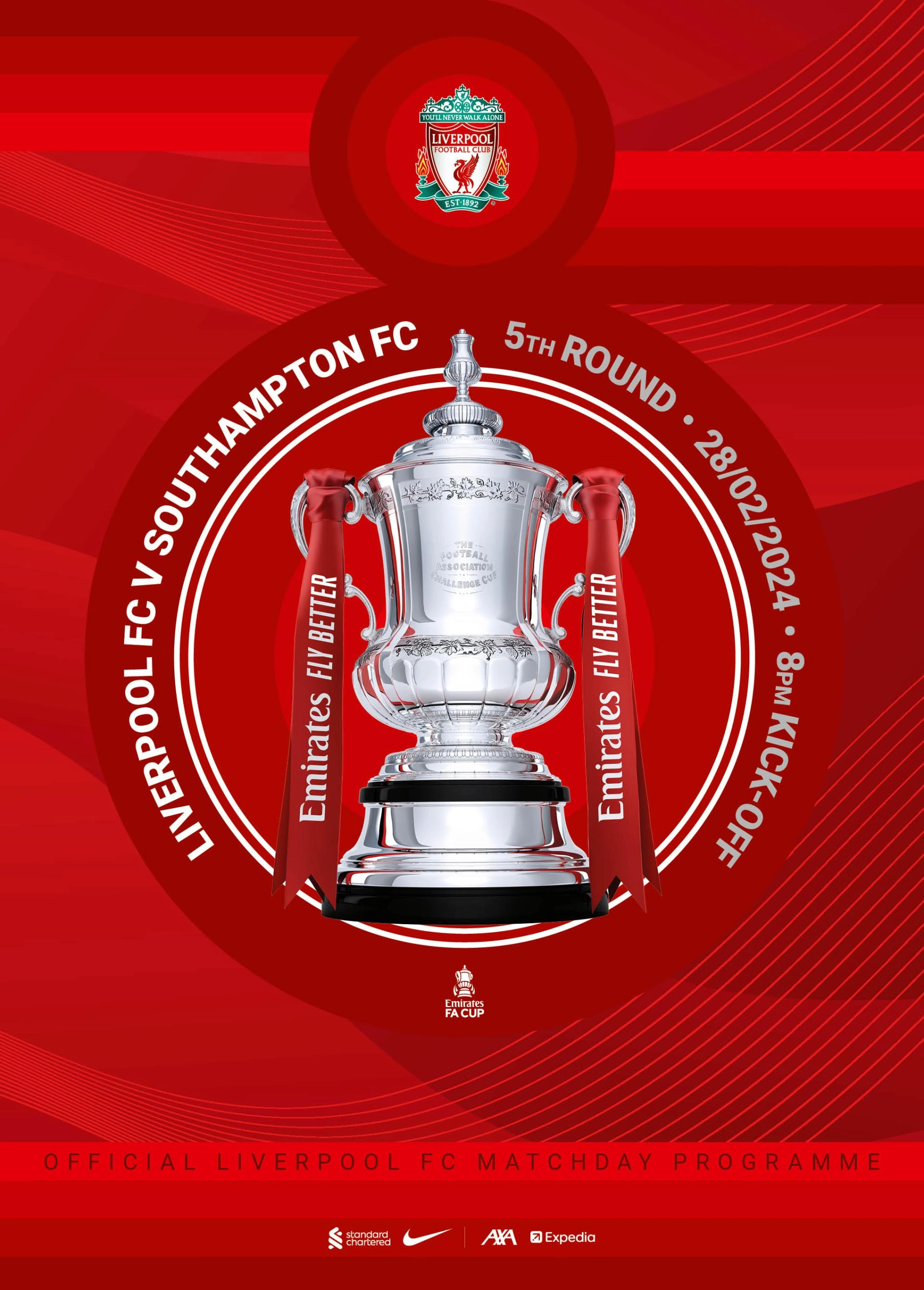 Get your Liverpool v Southampton FA Cup programme - Liverpool FC