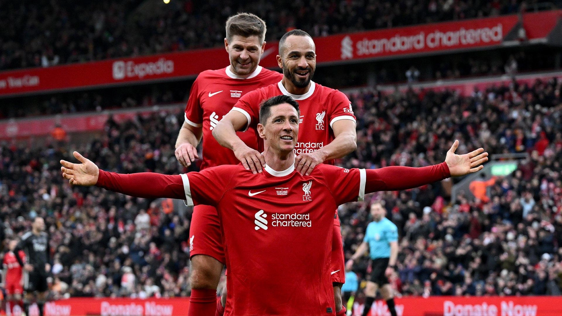 Match photos: Fernando Torres goal caps Anfield win for LFC Legends over  Ajax Legends - Liverpool FC