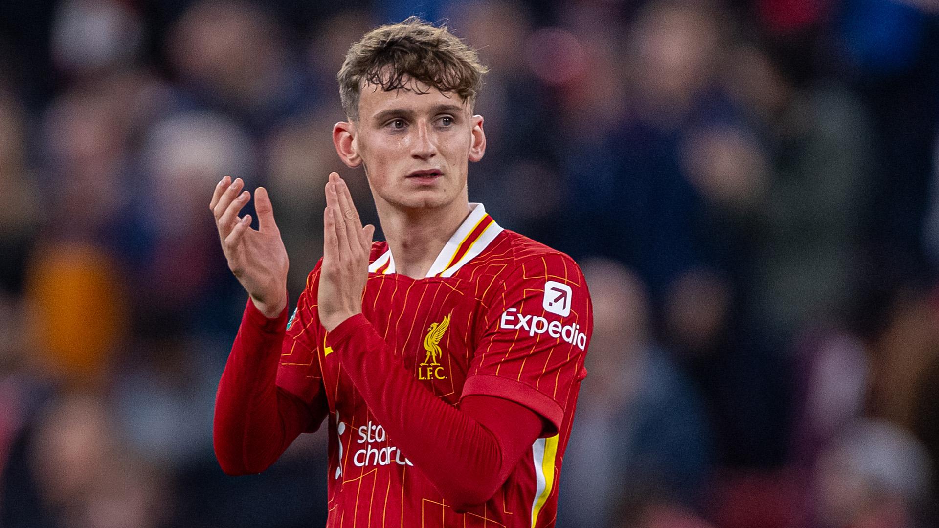 Tyler Morton: I fight and compete every day to be ready for a chance -  Liverpool FC