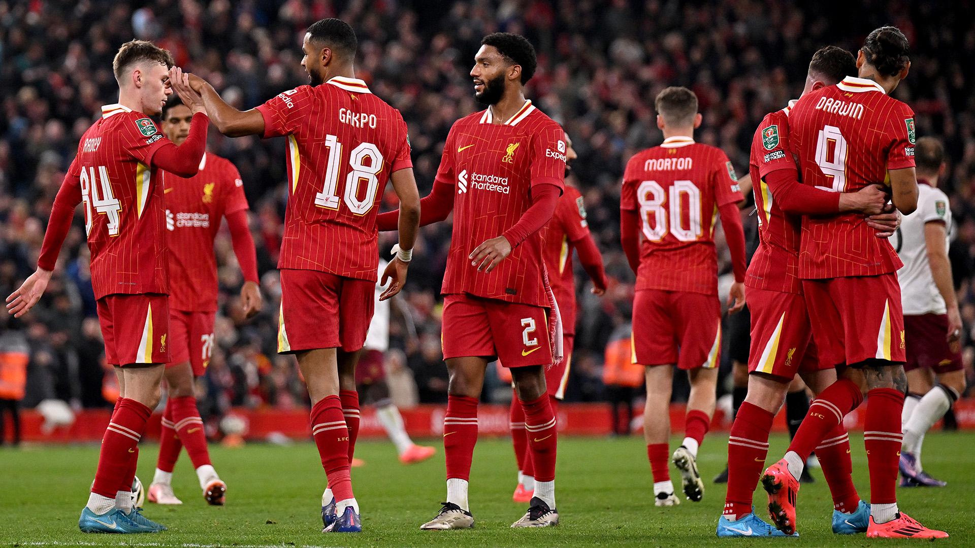 Who was Liverpool's Player of the Match v West Ham United