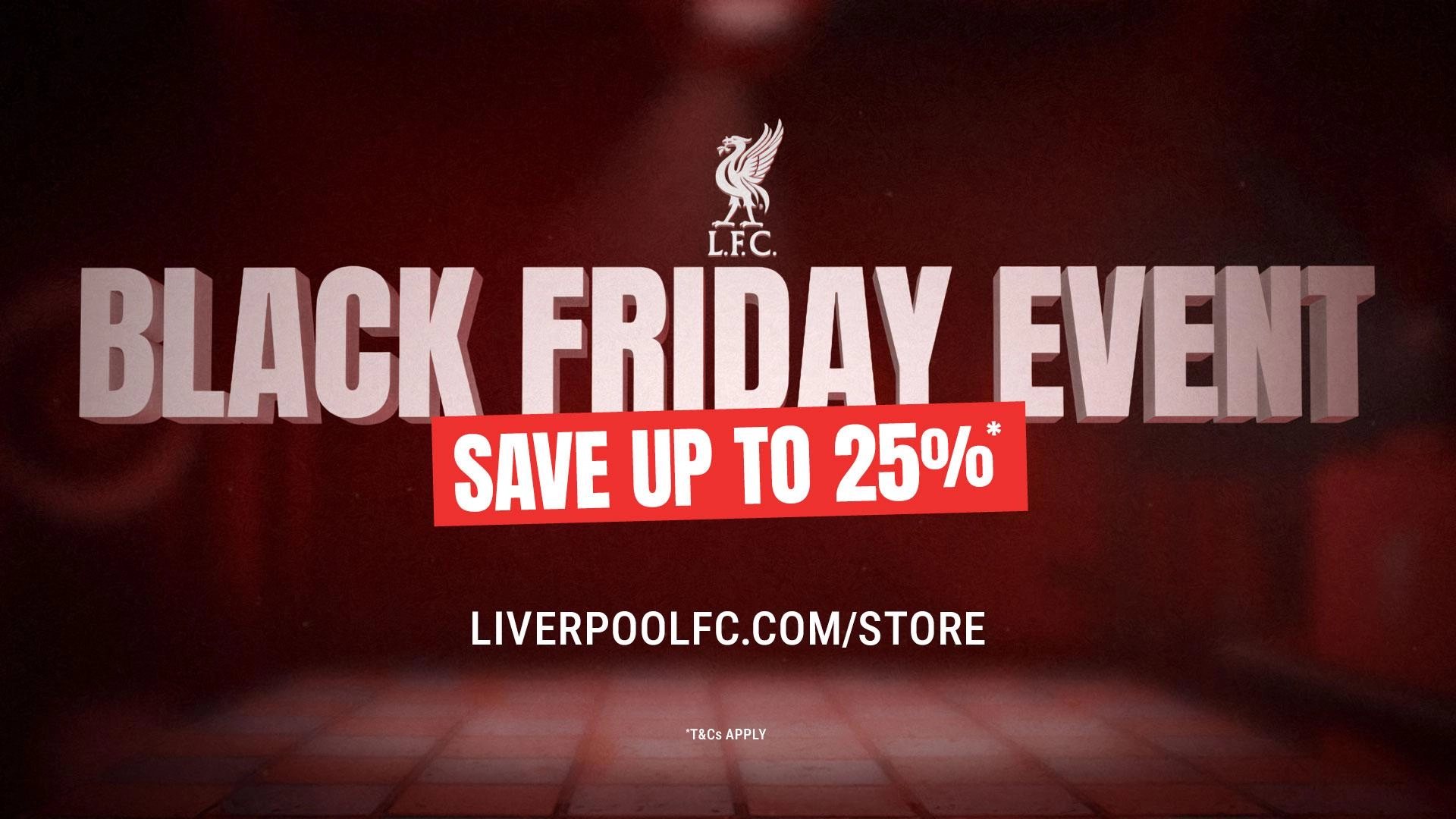 Ends today Save up to 25 in LFC Retail s unmissable Black Friday Event Liverpool FC