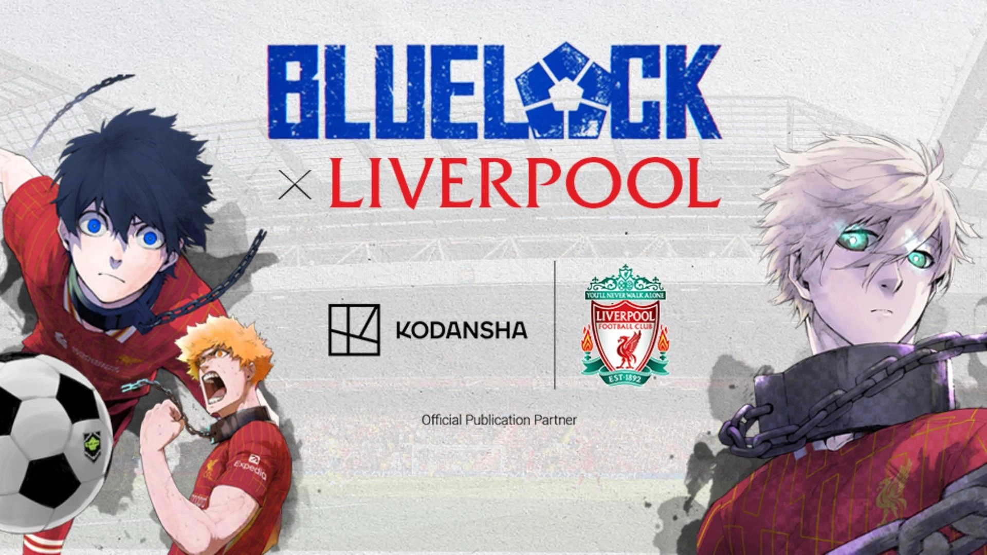 LFCと講談社がチームを組み、リバプールコミコンでスポーツに