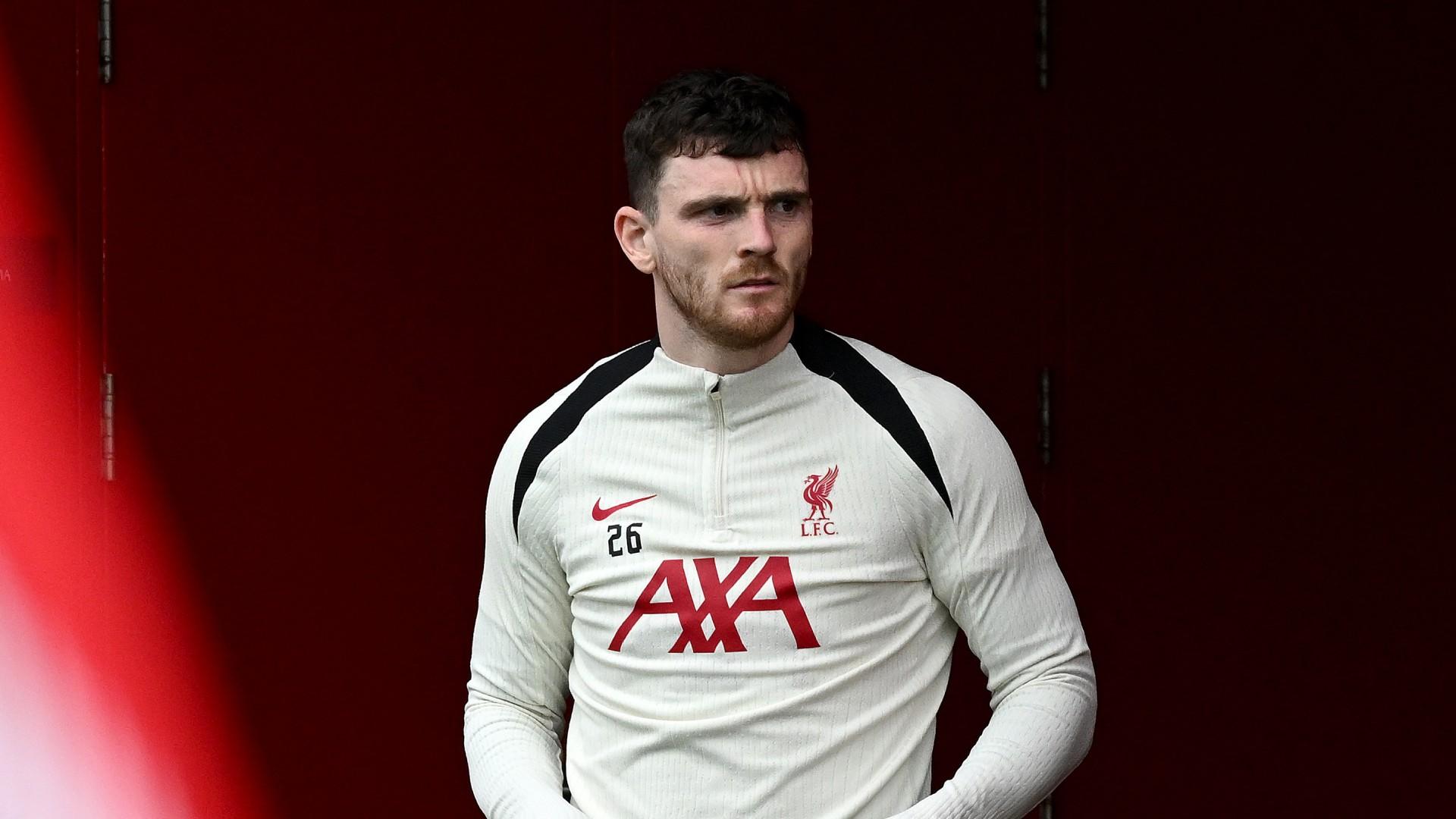 We'll be ready to go' - Andy Robertson's preview of Man City v