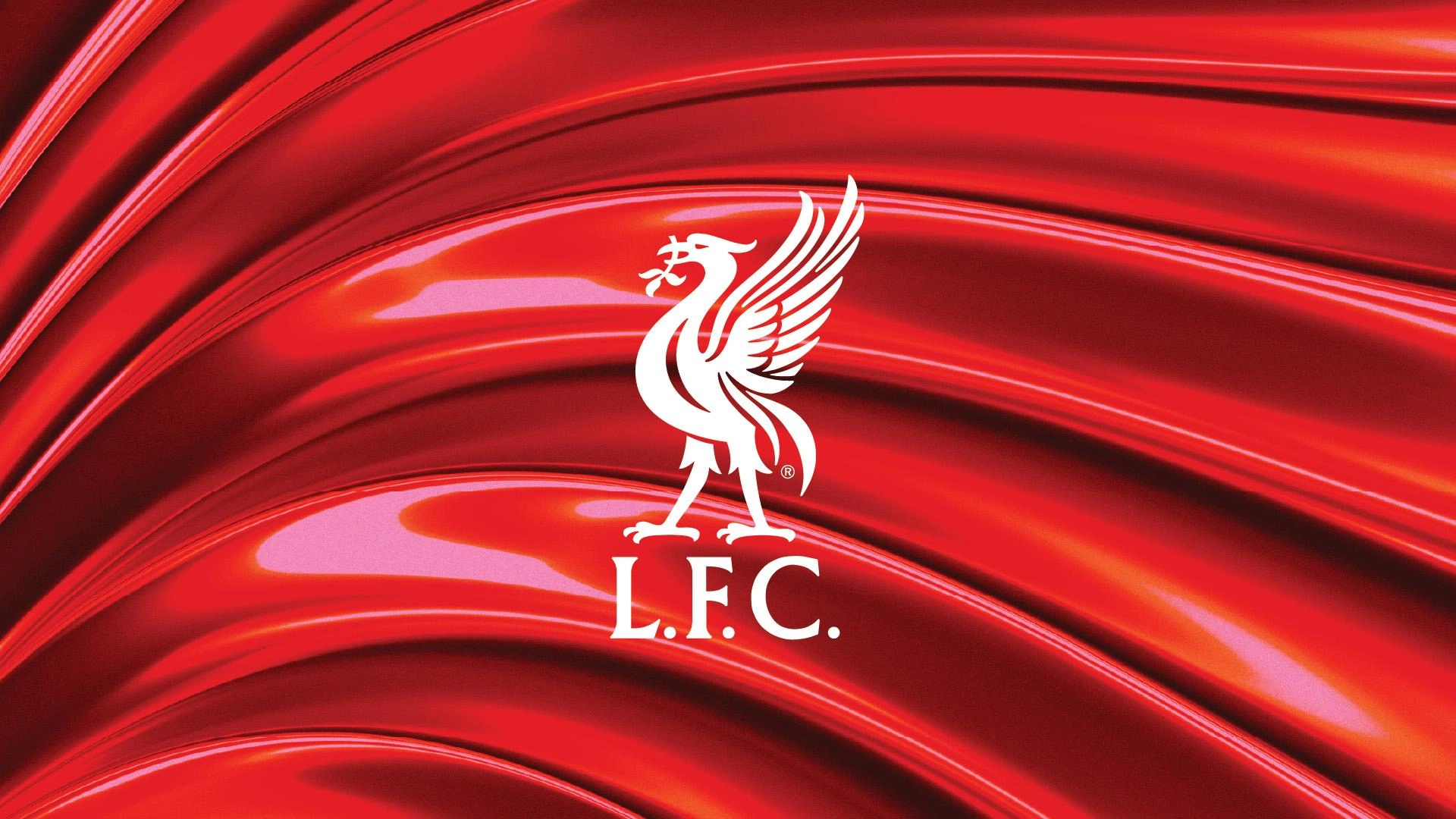 Stampa Del Liverpool FC - Poster Con Sfondo Rosso Dell'uccello Del Fegato LFC Football Art - Italia