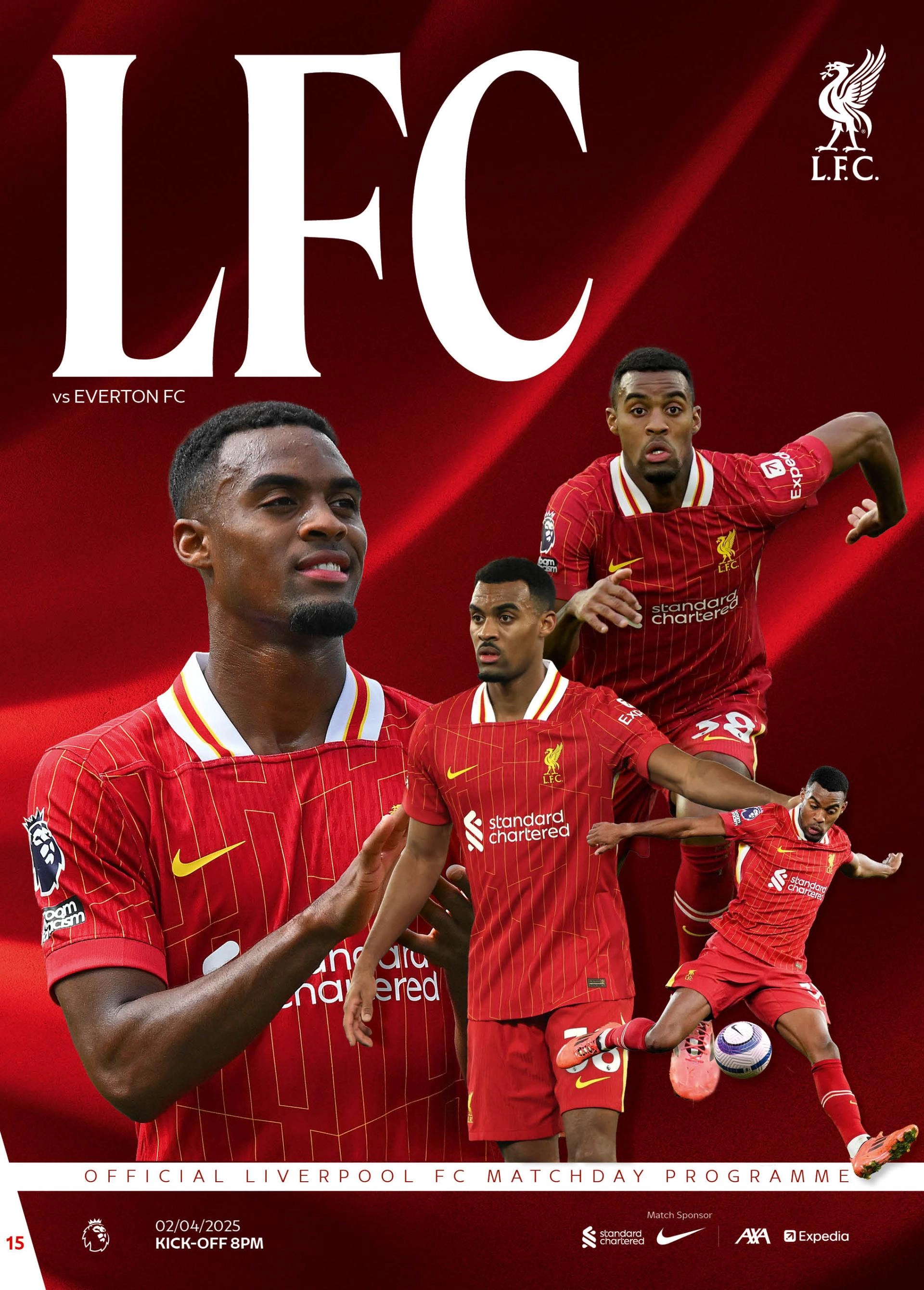 アーセナル 125周年 記念マッチデープログラムvs エヴァートン 2011 everton-lfc-programme-cover-