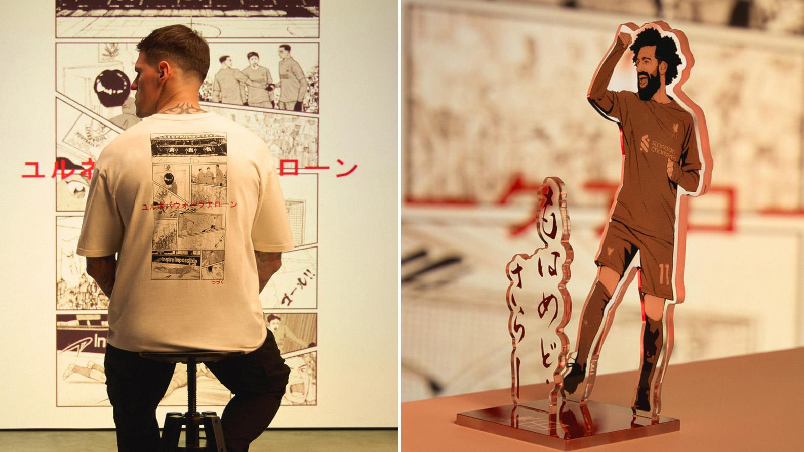 LFCと講談社がマンガにインスパイアされたアパレルとアクセサリーの