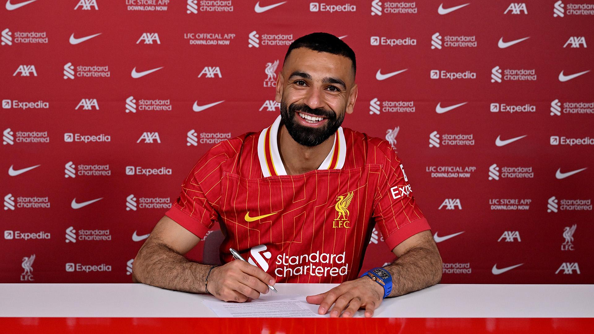 モハメド・サラがリバプールFCと新契約を締結 - Liverpool FC