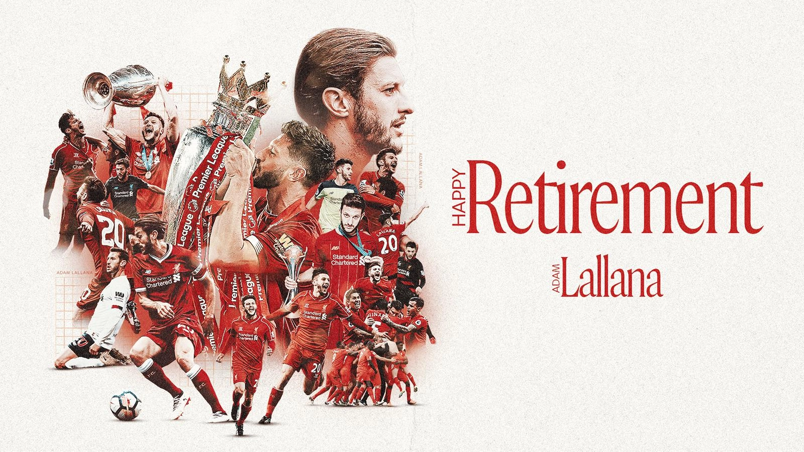 アダム・ララーナがサッカーからの引退を発表 - Liverpool FC