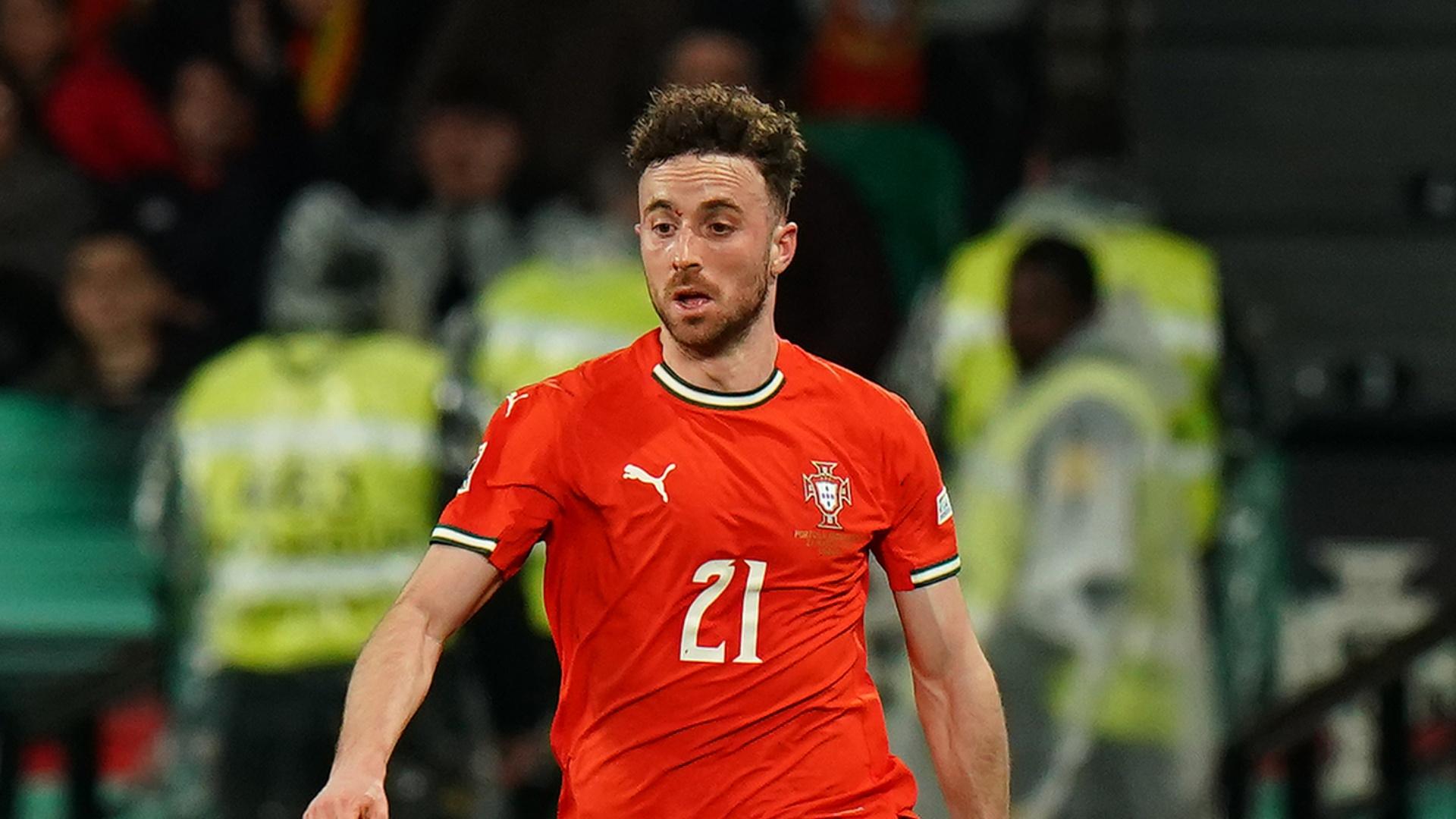 インターナショナル：ディオゴ・ジョタのポルトガルが