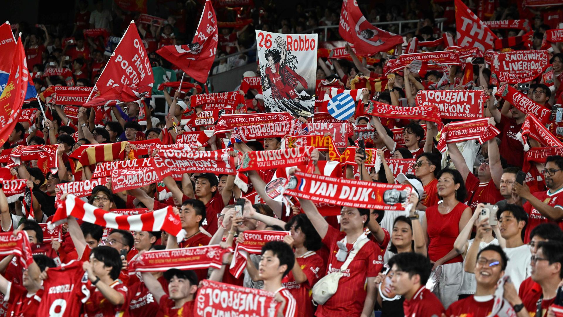 日本でのリバプール親善試合の出席者数が新記録を樹立 - Liverpool FC