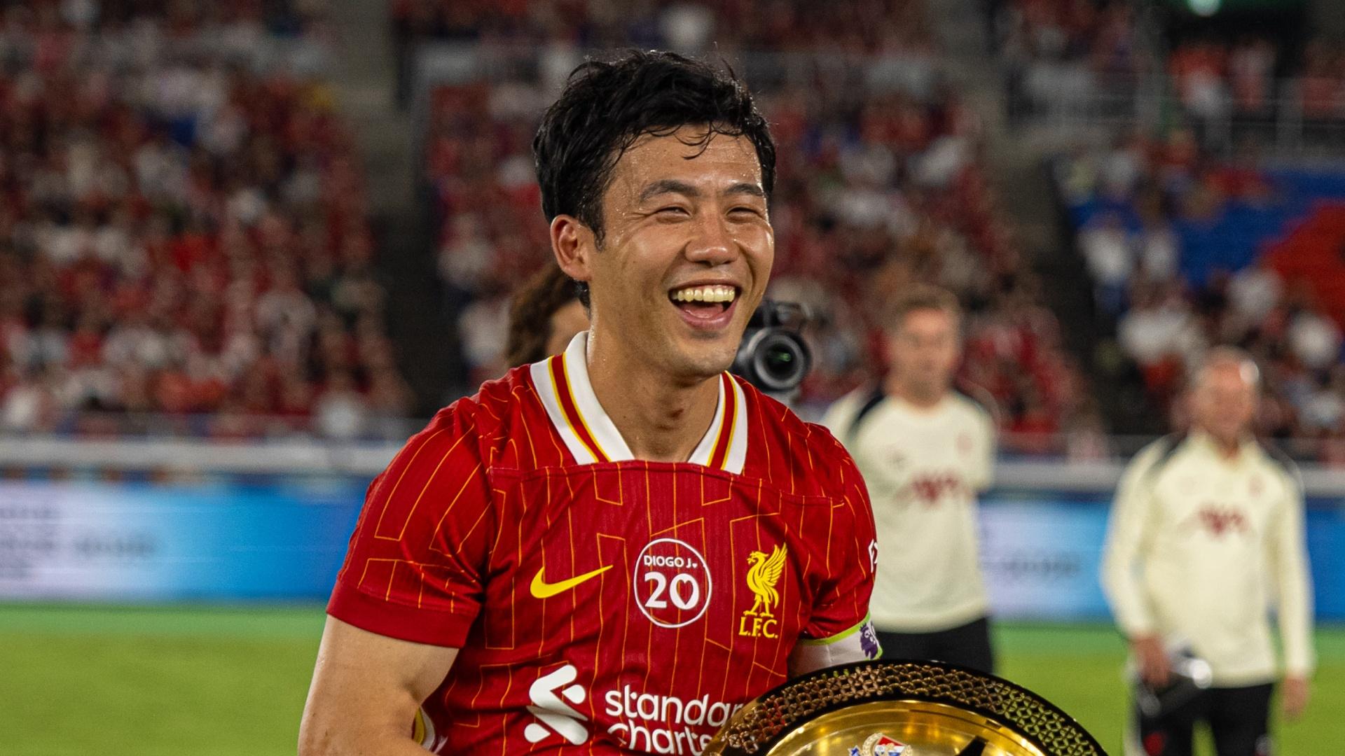 遠藤航：リバプールの選手として日本に戻ることは夢の実現だった 